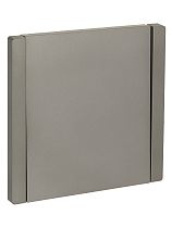 FORTE&PIANO Выключатель 1-клавишный 10А FP501 сталь IEK FORTE&PIANO Выключатель 1-клавишный 10А FP501 сталь IEK