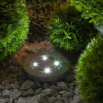 Садовая фигура ЭРА ERAST040-08 на солнечной батарее, светодиодный, 13 см