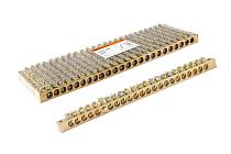 Шина "N" нулевая 6х9мм 24/2 (24 группы/крепеж по краям)  TDM Шина "N" нулевая 6х9мм 24/2 (24 группы/крепеж по краям)  TDM