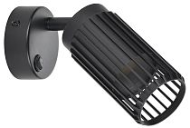 LIGHTING Светильник 4212 настенный под лампу GU10 черный IEK