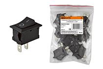 Клавишный переключатель YL-211-05 черный 2 положения 1з  TDM