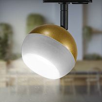 Светильник ЭРА трековый TR46 - GX53 MG однофазный под лампу GX53 матовое золото