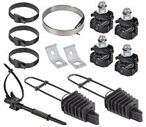 Комплект для подключения абонентов АСИП-1 фазный IEK