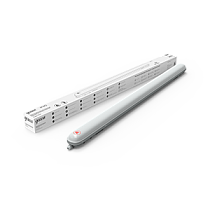 Влагозащитный светодиодный светильник Gauss ССП-176 EVO IP65 1200*60*58мм 36W 4320lm 4000K матовый с возможностью соединения в линию