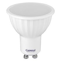 Лампа светодиодная GLDEN-MR16-B-12-230-GU10-3000