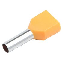 Наконечник-гильза General НШВИ(2) GNGI-E2-2x1-10 Желтый, 100 штук