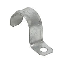 Скоба металлическая однолапковая d25-26 мм (10 шт) EKF PROxima