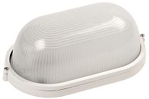 Светильник ЖКХ НПП 1201 100Вт E27 IP54 белый овал  IEK