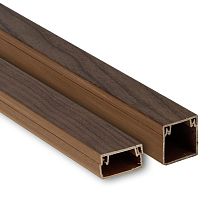 Канал кабельный (40х16) (30 м) темное дерево EKF-Plast