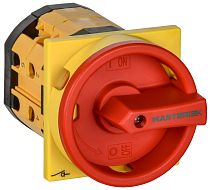 Переключатель кулачковый закрытая рукоятка аварийная 16А схема 91 IEK