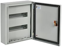 Корпус металлический распределительный ЩРн-24з (410х330х120мм) IP54 GENERICA IEK Корпус металлический распределительный ЩРн-24з (410х330х120мм) IP54 GENERICA IEK