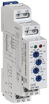 Реле контроля фаз ORF-06D 3 фазы 2 контакта 127-265В AC с контролем нейтрали ONI Реле контроля фаз ORF-06D 3 фазы 2 контакта 127-265В AC с контролем нейтрали ONI