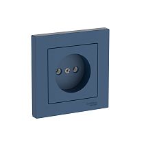 AtlasDesign Аквамарин Розетка без заземления, 16А, в сборе, быстрозажим. клемм