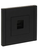 FORTE&PIANO Розетка компьютерная RJ45 кат.6 FP131 черный IEK