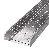 Лоток перфорированный Стандарт 300х80х3000 (0,8 мм) (6 м/уп) Промрукав