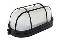 Светильник ЖКХ НПБ1202 черный/овал с реш. 100Вт IP54  TDM