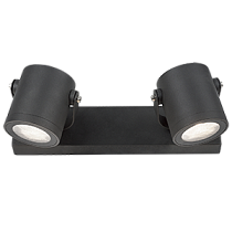 Светильник садово-парковый Gauss Sonata настенный архитектурный 2xGU10 280x90x130mm, 170-240V / 50Hz