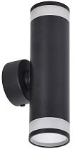 LIGHTING Светильник 4009 накладной настенный под лампу 2хGU10 черный  IEK