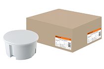 Коробка распаячная СП D80х40мм, крышка, серая, IP20, TDM Коробка распаячная СП D80х40мм, крышка, серая, IP20, TDM