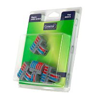 GTER7-26-BL5 Клемма универсальная 222-426 разветвительная 2х6 проводов, блистер 5шт General