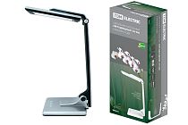 Светильник светодиодный настольный  СН-360, складной, сенсор-диммер, 220 В, 10 Вт, 5300 К хром   TDM