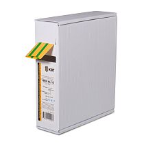 Трубка в коробке ТУТнг-LS(HF)-10/5 желто-зеленый (T-BOX 10м) КВТ