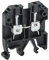 Клемма винтовая КВИ-4кв.мм черный  IEK