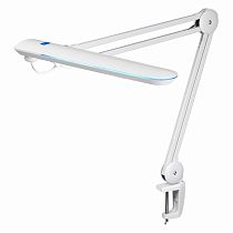 Лампа настольная бестеневая, струбцина, Blue Stream, 60 SMD LED, белая (9502LED,IN) REXANT