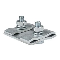 Зажим соединительный плашечный 2 болта М8 (D провода 9,1...12,0 мм) ПС-2-1 EKF PROxima