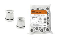 Сальник PGL 13.5 диаметр проводника 9-10 мм IP54  TDM Сальник PGL 13.5 диаметр проводника 9-10 мм IP54  TDM