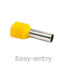 Наконечник штыревой втулочный изолированный НШвИ(2)  6,0-14 (50шт.) EKF PROxima