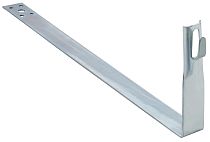 Держатель проводника круглого 6-8мм черепичная кровля L=380мм оцинкованная сталь HDZ IEK