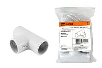 Тройник соед. для трубы 16 мм (5шт) - цвет белый  TDM