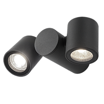 Светильник садово-парковый Gauss Sonata настенный архитектурный, 2xGU10, 221x155x70mm, 170-240V / 50