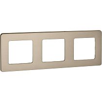 INSPIRIA Рамка 3-местная шампань