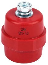 Изолятор SM40 силовой с болтом IEK Изолятор SM40 силовой с болтом IEK
