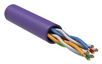 ITK Витая пара U/UTP кат.5E 4х2х24AWG LSZH фиолетовый (305м) IEK ITK Витая пара U/UTP кат.5E 4х2х24AWG LSZH фиолетовый (305м) IEK