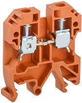 Клемма винтовая КВИ-6кв.мм оранж.  IEK