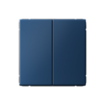 ArtGallery Аквамарин Выключатель двухклавишный,сх5, 10АХ, механизм Systeme Electric (Schneider Electric)