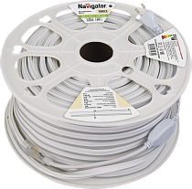 Лента светодиодная Navigator NLS-2835WW92-9-IP67-220V-NEONLED уп. 20м