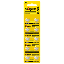 Элемент питания Navigator 95 671 NBT-14 (LR54, AG10, LR1130, BP10)