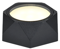LIGHTING Светильник уличный 5304 потолочный под лампу GX53 IP65 черный IEK