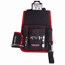 Сумка монтажника поясная с 5 отделениями RE-5 REXANT Сумка монтажника поясная с 5 отделениями RE-5 REXANT