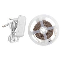 Лента светодиодная GLS-2835-60-4.8-12-IP20-PRO-6-5-KIT готовый комплект 5м с адаптером Лента светодиодная GLS-2835-60-4.8-12-IP20-PRO-6-5-KIT готовый комплект 5м с адаптером