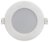 Светильник светодиодный ДВО 1712 белый круг 7Вт 4000К IP40  IEK