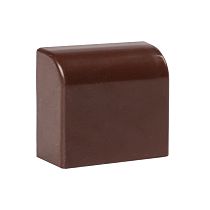 Заглушка (40х25) (4 шт) темное дерево EKF-Plast Заглушка (40х25) (4 шт) темное дерево EKF-Plast