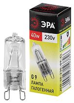 Лампа галогенная ЭРА G9-JCD-40-230V-CL галоген, капсула, 40Вт, нейтральный, G9