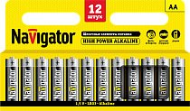 Элемент питания алкалиновый NBT-NE-LR6-BP12 (блистер 12шт) Navigator Элемент питания алкалиновый NBT-NE-LR6-BP12 (блистер 12шт) Navigator