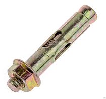 Анкерный болт с гайкой оцинкованный М10/12х60 (50 шт/уп) Промрукав