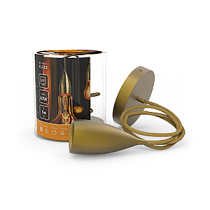 Светильник подвесной Gauss Decor PL032 бронзовый E27, 1 м, 1/40